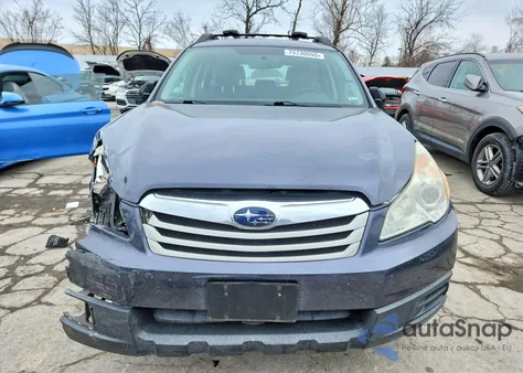 2011 Subaru Outback 2.5I z USA, uszkodzony, nr VIN 4S4BRCAC5B3329461